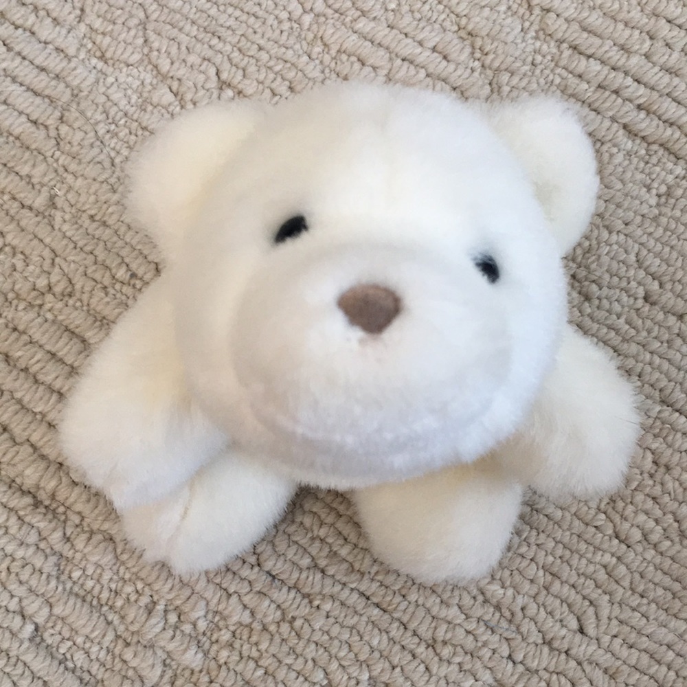 GUND Baby Polar Bear White